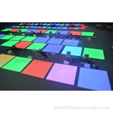 RGB Panel LED Lights 8W 300*300 RGB Remote Control LED Panel Light